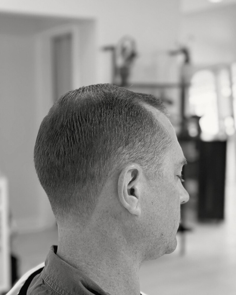 Short classic taper, in profile