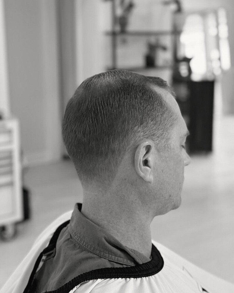 Short taper seen from behind